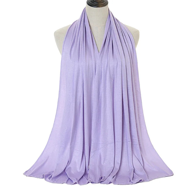 Chic Jersey Hijab featuring a smooth finish - enhances modest fashion effortlessly.