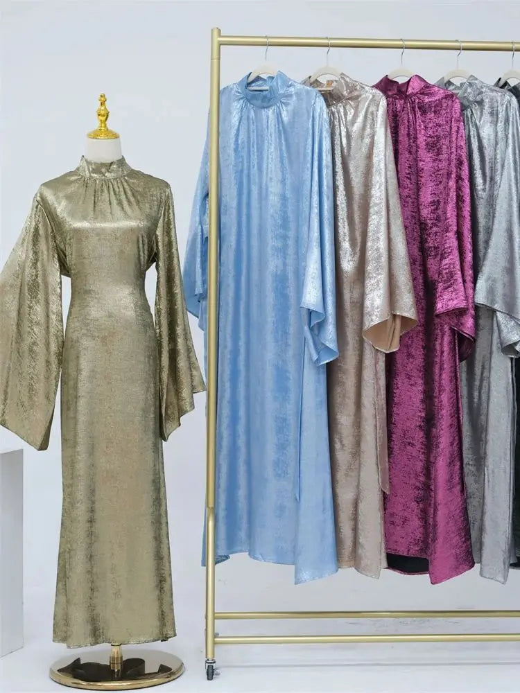 Shiny Satin Abaya