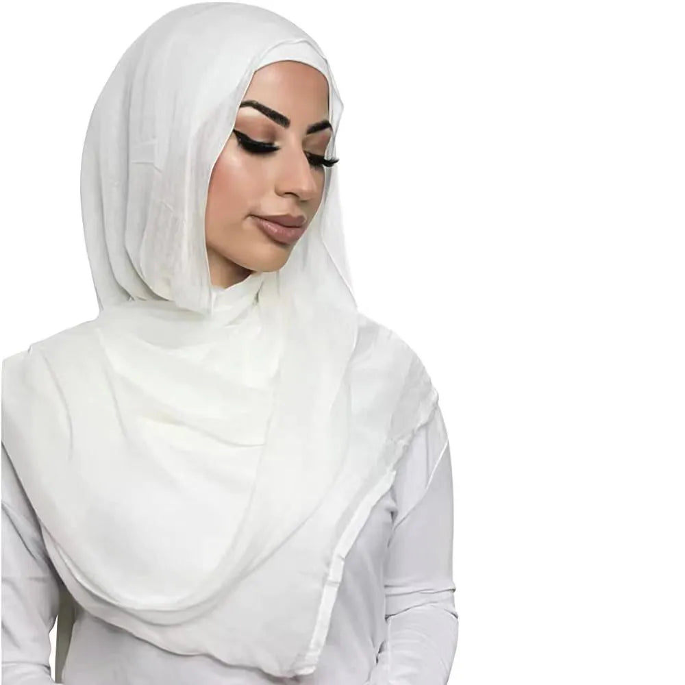 Fashionable Shawl Hijabs with Caps, designed for easy wear and stylish coverage, enhancing your everyday outfit.